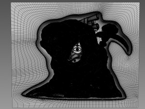Cave gnome Bas-relief 3D 模型