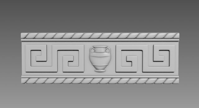 Molding relief Modèle 3D .c4d .max .obj .3ds .fbx .stl .blend 