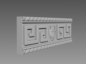 Molding relief Modèle 3D