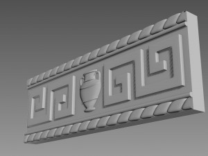Molding relief Modèle 3D