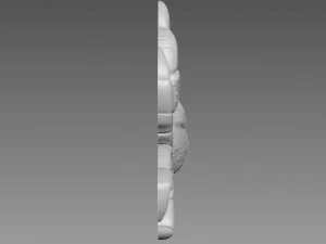 Crab Relief 3D Model