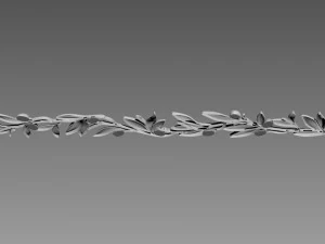 Olive Branch 3D Model
