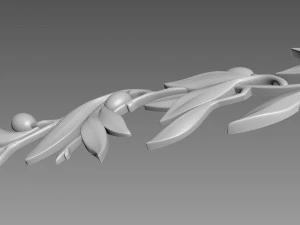 Olive Branch 3D Model