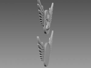 Medallion Angel 3D 模型
