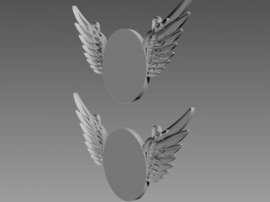 Medallion Angel 3D 模型