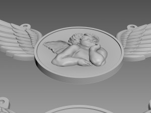 Medallion Angel 3D 模型