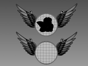 Medallion Angel 3D 模型