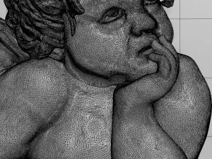 Medallion Angel 3D Model