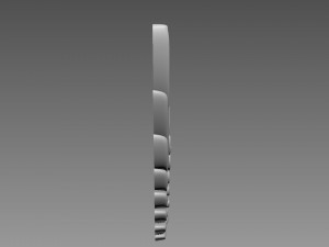 Wings relief 3D-Modell