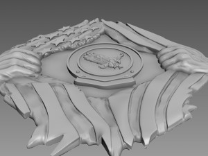 American Symbol 3D Model