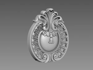 Rosette Decor 3D Model