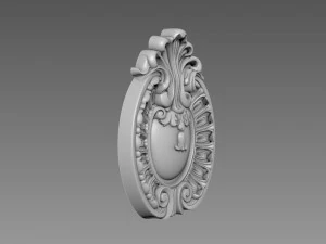 Rosette Decor 3D Model
