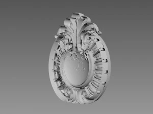 Rosette Decor 3D Model
