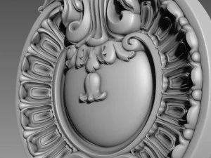 Rosette Decor 3D Model