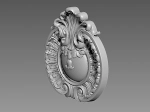 Rosette Decor 3D Model
