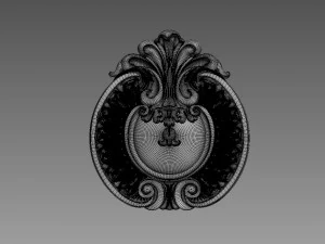 Rosette Decor 3D Model