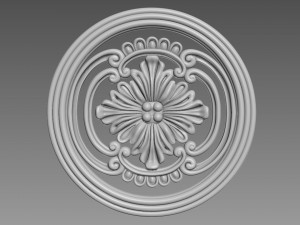 Round Decor for Furniture 3D Модель