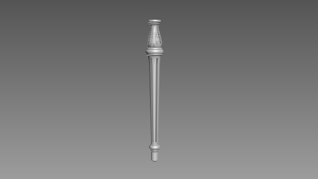 Table leg 3D-Modell .c4d .max .obj .3ds .fbx .stl .blend 