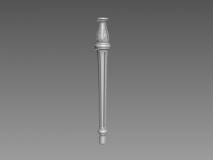 Table leg 3D Модель