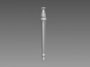 Table leg 3D Model