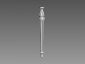 Table leg 3D-Modell