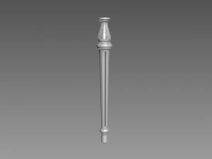 Table leg 3D Model
