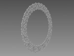Round Rosette 3D Model