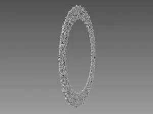 Round Rosette 3D Model