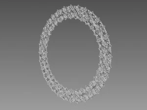 Round Rosette 3D Model
