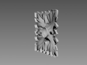 Decor square 01 3D Model