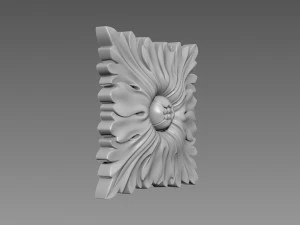 Decor square 02 3D Model