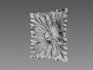 Decor square 02 3D Model