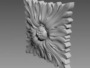 Decor square 02 3D Model