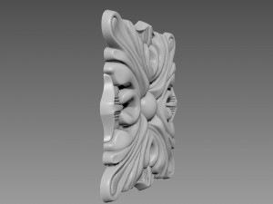 Decor square 03 3D Model