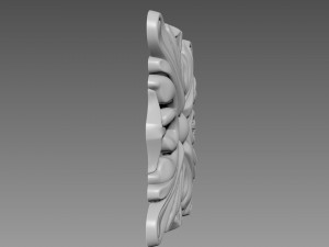 Decor square 03 3D Model