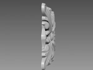 Decor square 03 3D Model