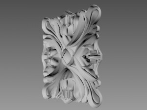 Decor square 03 3D Model