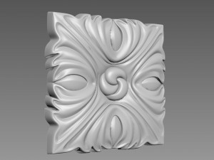 Decor square 04 3Dモデル
