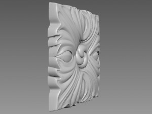 Decor square 04 3Dモデル