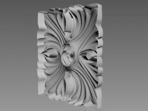 Decor square 04 3D Model