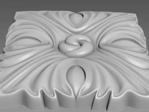 Decor square 04 3D Model