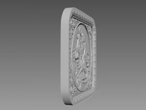 Hera Bas-Relief 3D Model