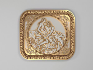 Hera Bas-Relief Modello 3D