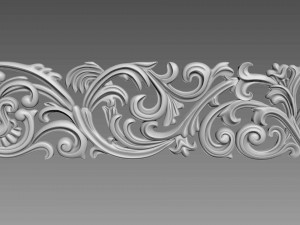 Ornament for furniture 3D 模型