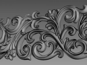 Ornament for furniture 3D 模型