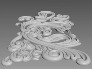 Decor for furniture Modèle 3D