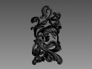 Decor for furniture Modèle 3D