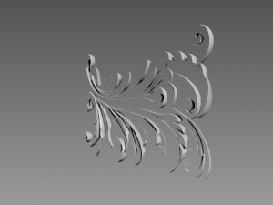 Decor for furniture Model 3D