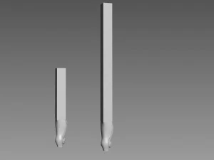 Furniture leg 3D Model