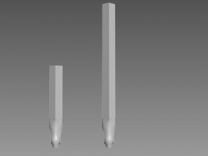 Furniture leg 3D Model
